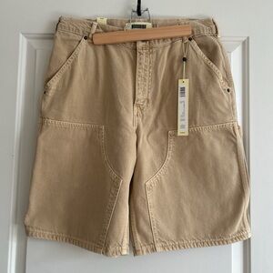 Tan Men's Jean Shorts